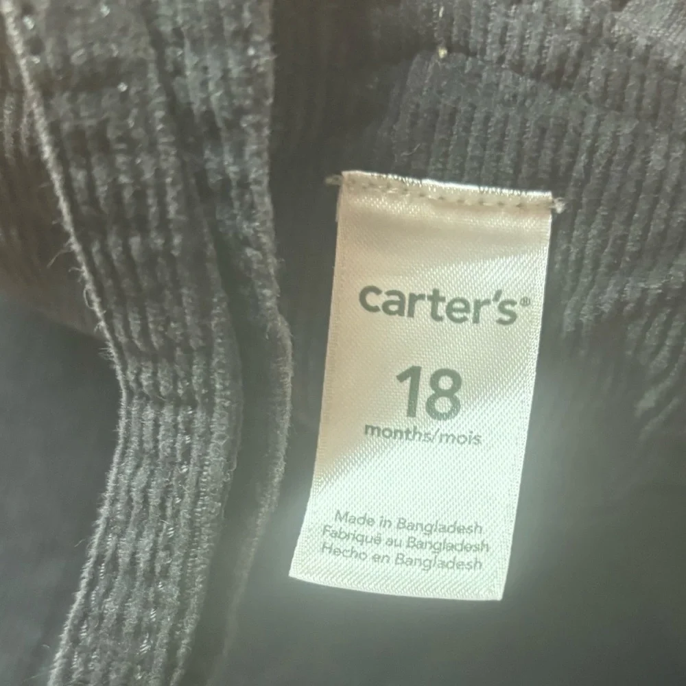 Carters‎ Gray Corduroy Overalls Size 18 Months